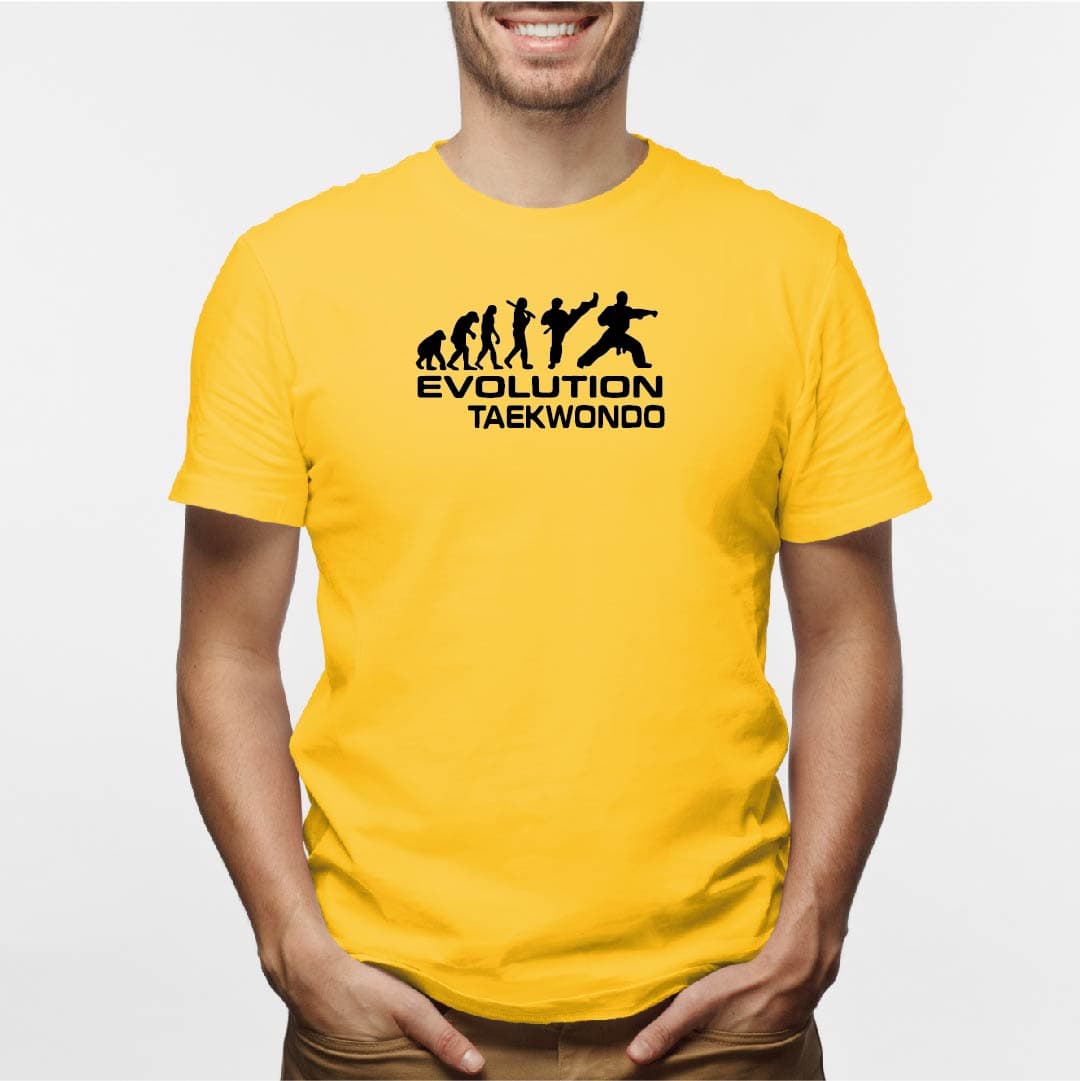 Camisa estampada para hombre  tipo T-shirt EVOLUCION TAEKWONDO — foto 3