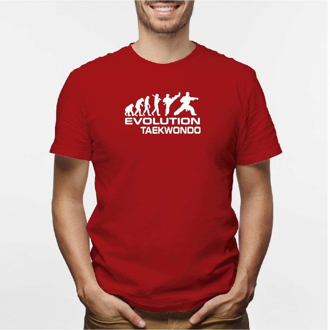 Camisa estampada para hombre  tipo T-shirt EVOLUCION TAEKWONDO — foto 4