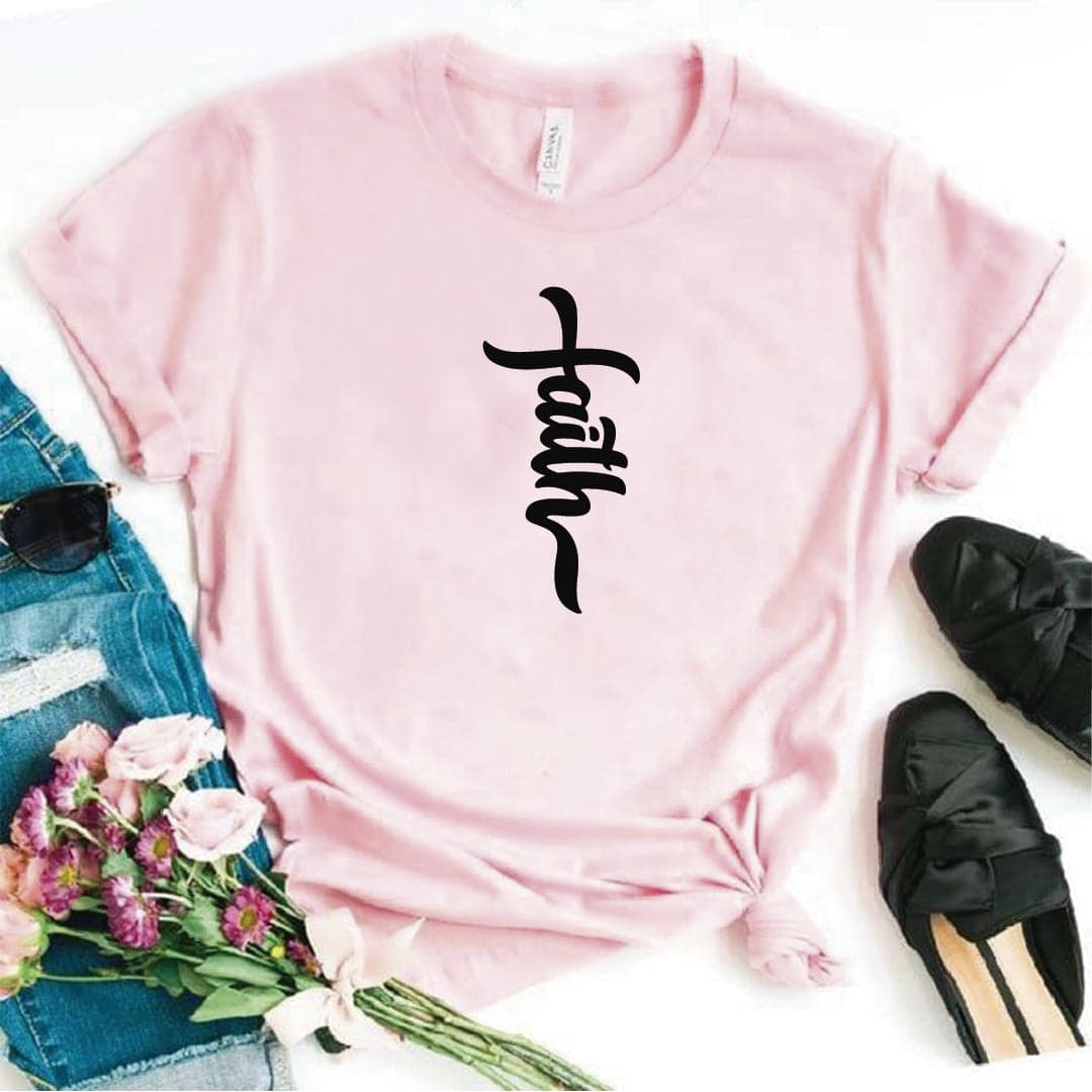 Camisa estampada tipo T- shirt Faith — foto 3