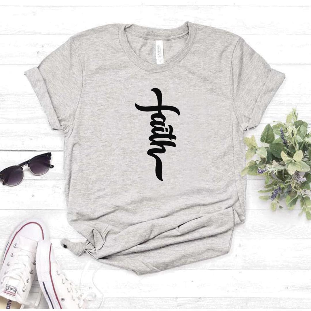 Camisa estampada tipo T- shirt Faith — foto 4