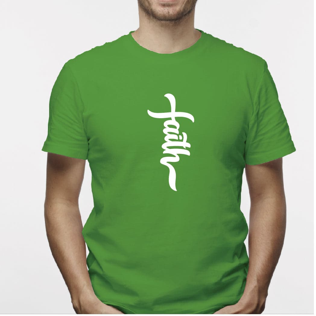 Camiseta estampada hombre T-shirt Faith — foto 6