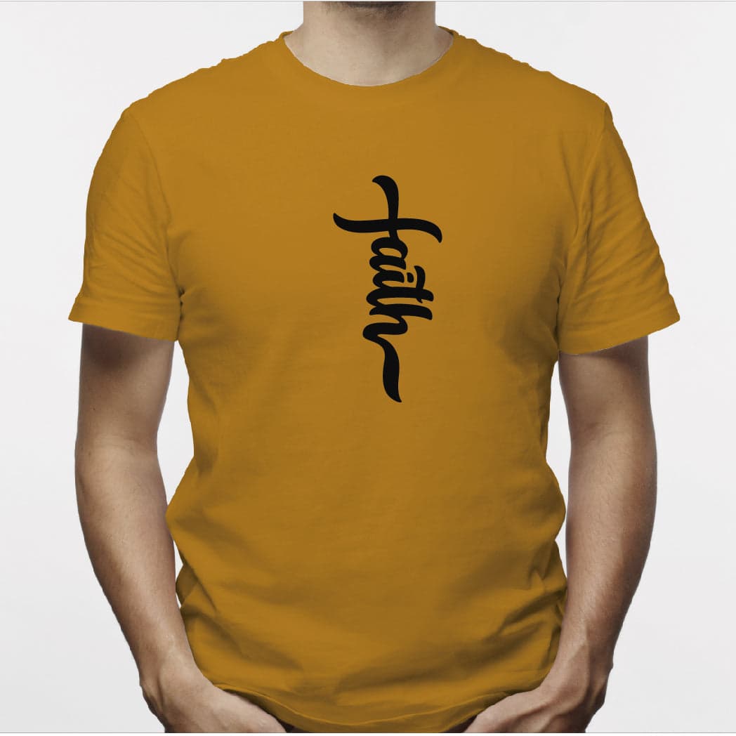 Camiseta estampada hombre T-shirt Faith — foto 3