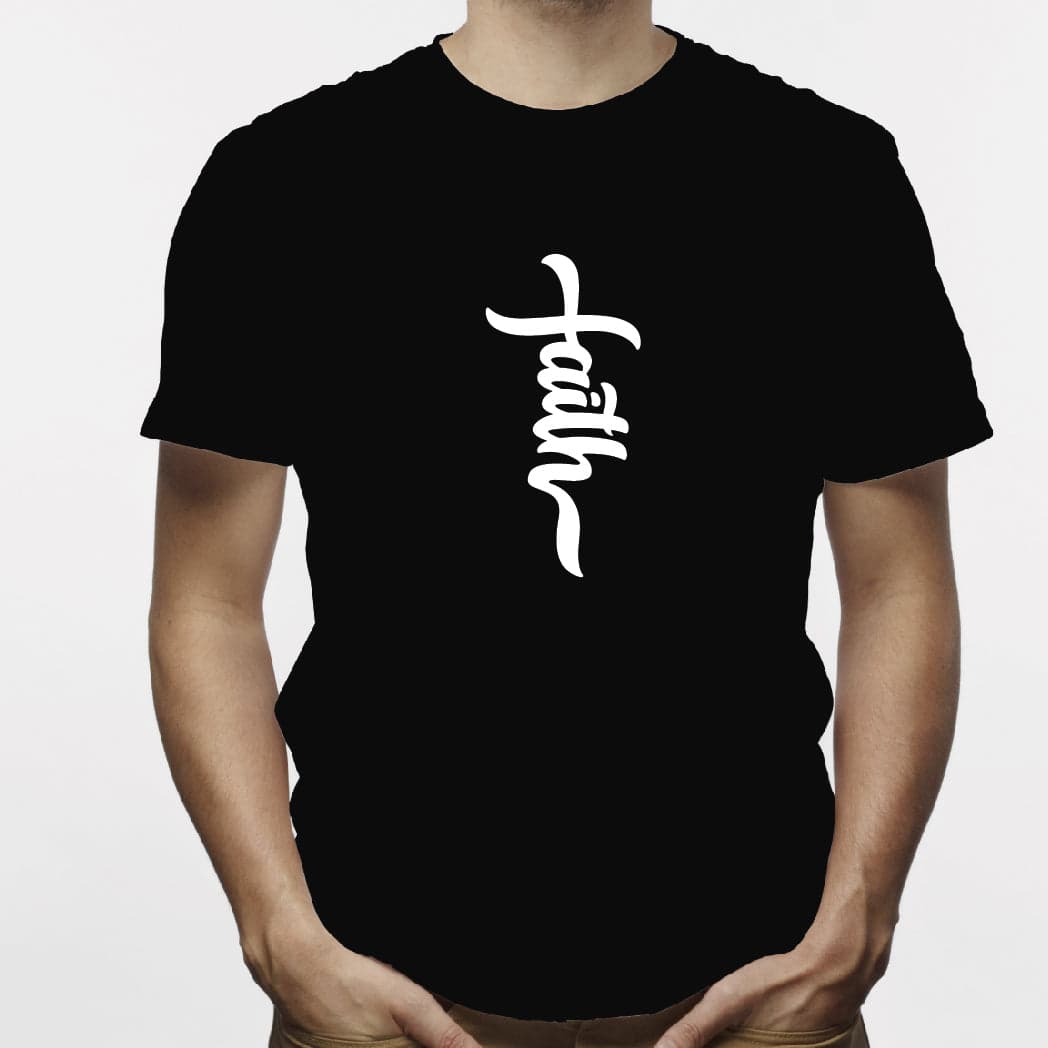 Camiseta estampada hombre T-shirt Faith — foto 5