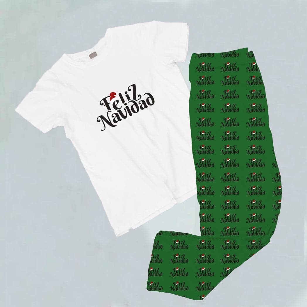 Pijama estampada de pantalón Largo (NAVIDAD) feliz navidad — foto 1