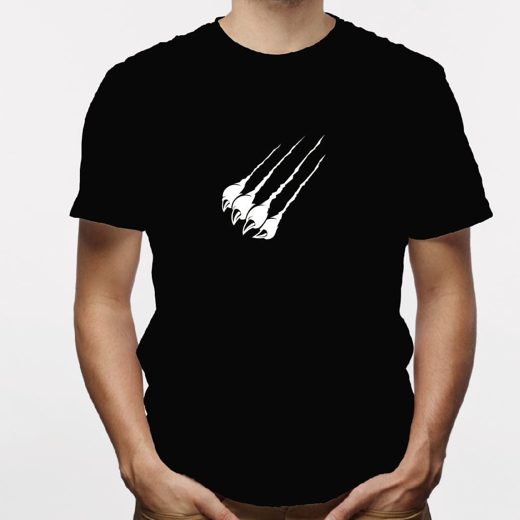 Camisa estampada para hombre  tipo T-shirt Tigre rompiendo camisa — foto 2