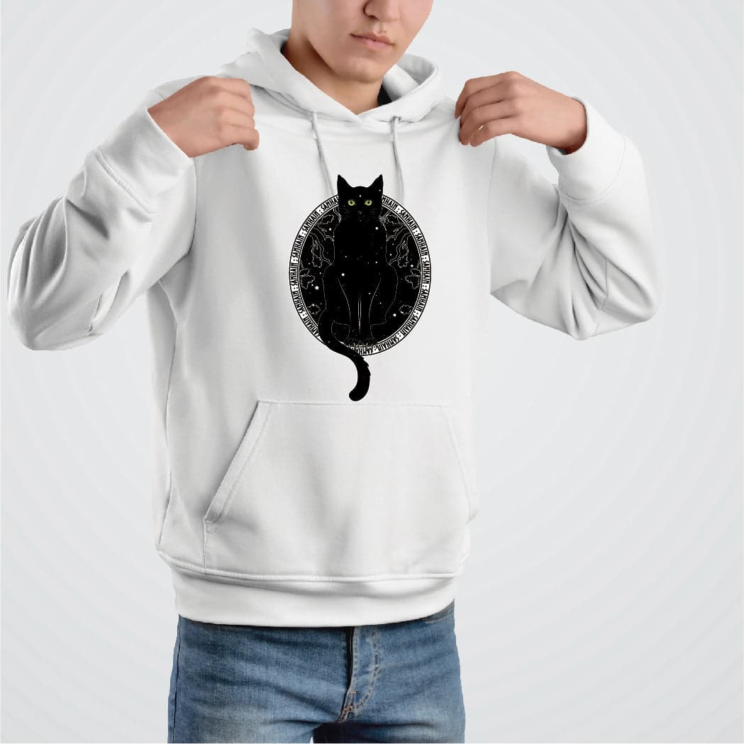Buzo Estampado Sublimado Gatico Negro — foto 2