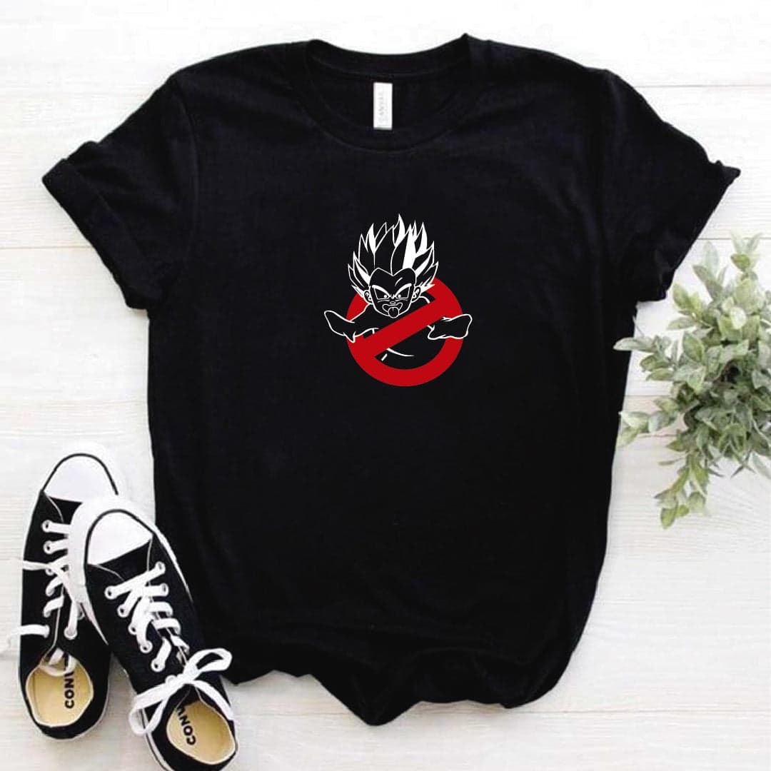 Camisa estampada  tipo T-shirt  gotenks fantasma — foto 3