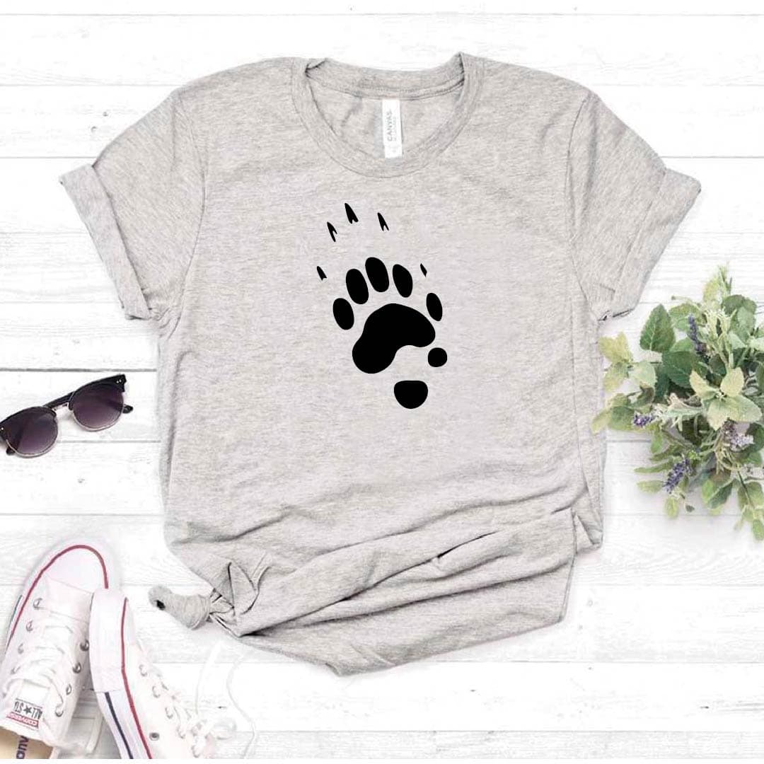 Camisa estampada tipo T- shirt huella oso — foto 1