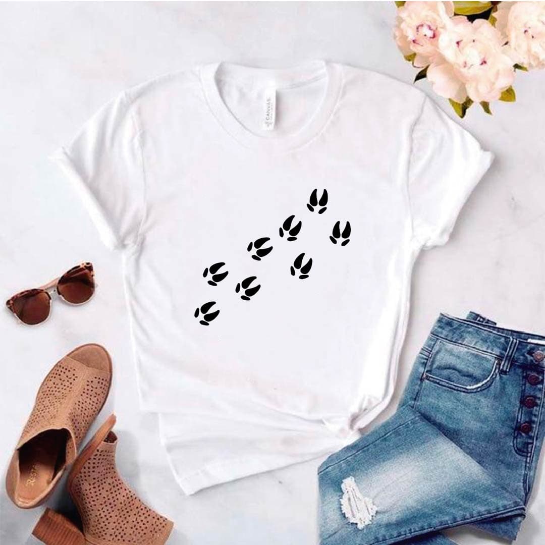 Camisa estampada tipo T- shirt huella cerdito — foto 2