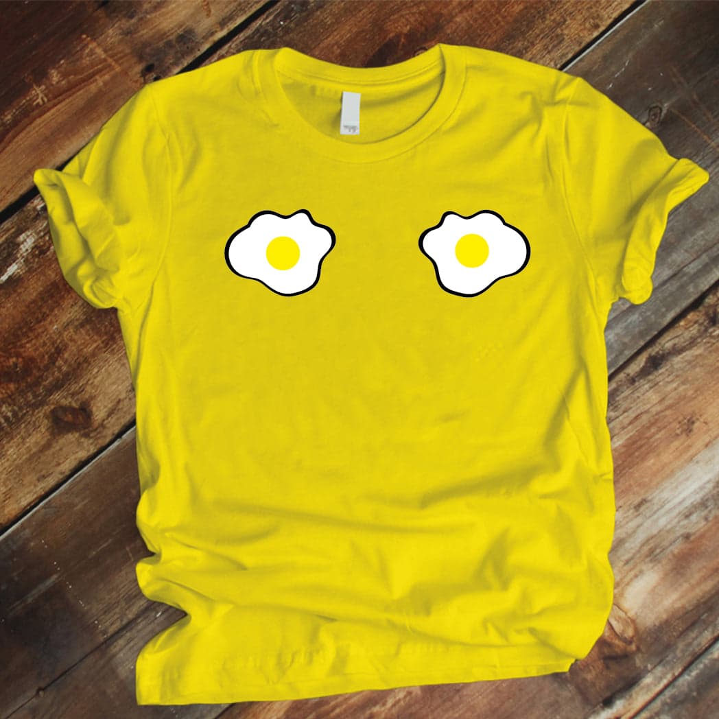 Camiseta Estampada T-shirt Huevo fritos Estrellados — foto 1