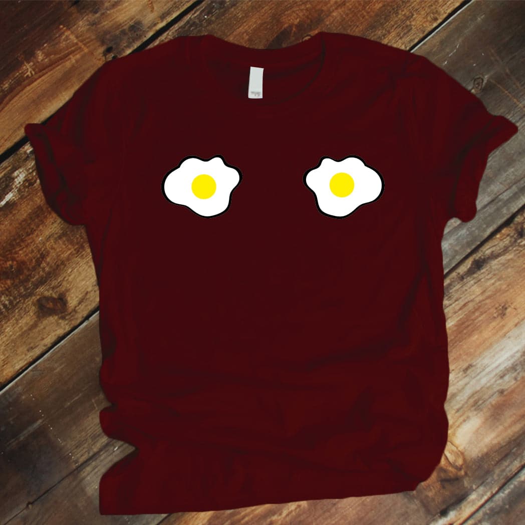 Camiseta Estampada T-shirt Huevo fritos Estrellados — foto 5