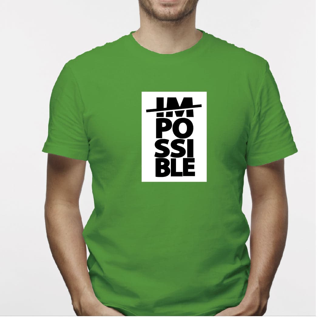 Camisa estampada para hombre tipo T-Shirt Imposible (posible) — foto 3