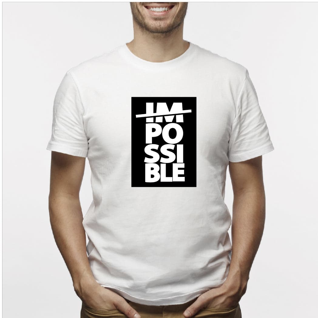 Camisa estampada para hombre tipo T-Shirt Imposible (posible) — foto 4