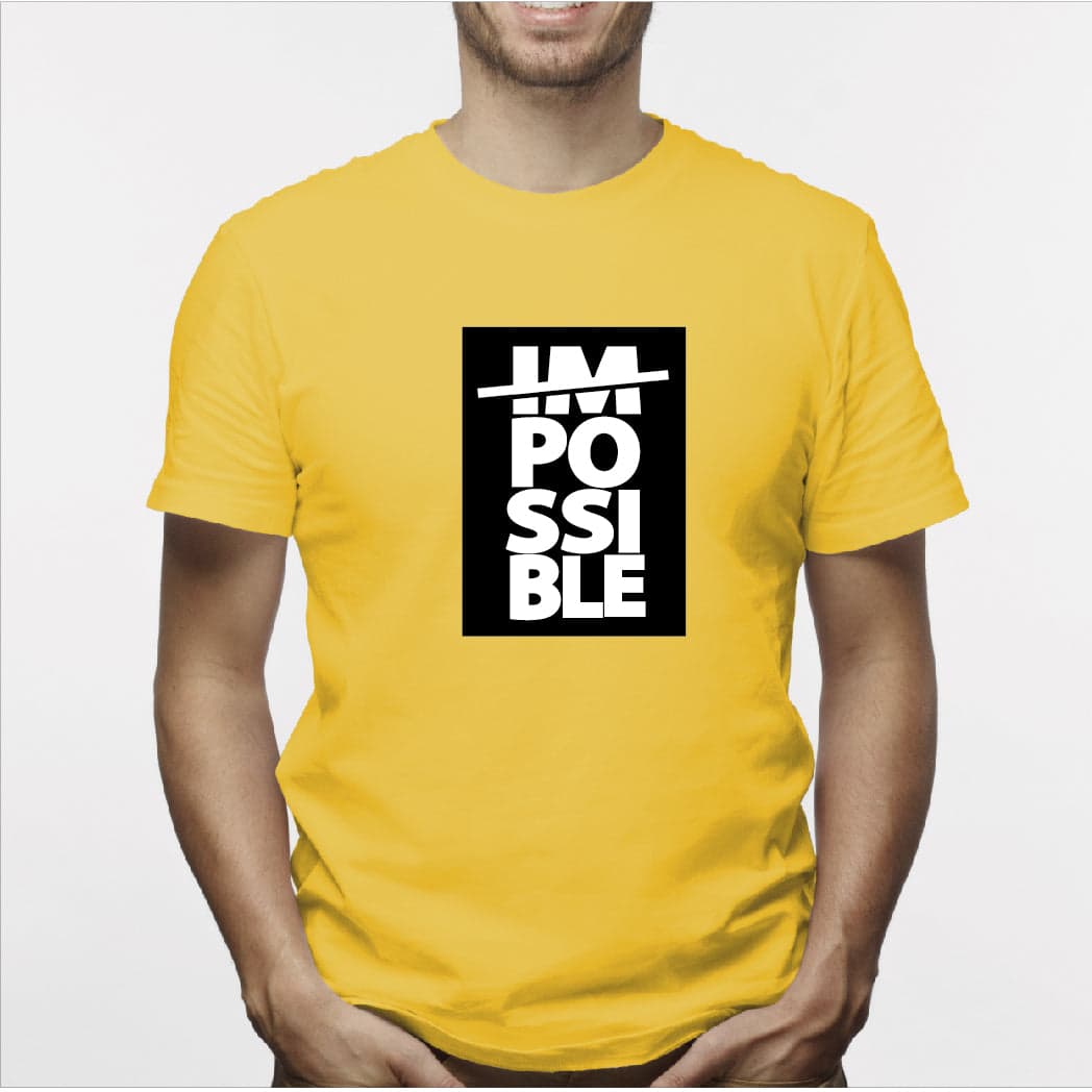 Camisa estampada para hombre tipo T-Shirt Imposible (posible) — foto 5