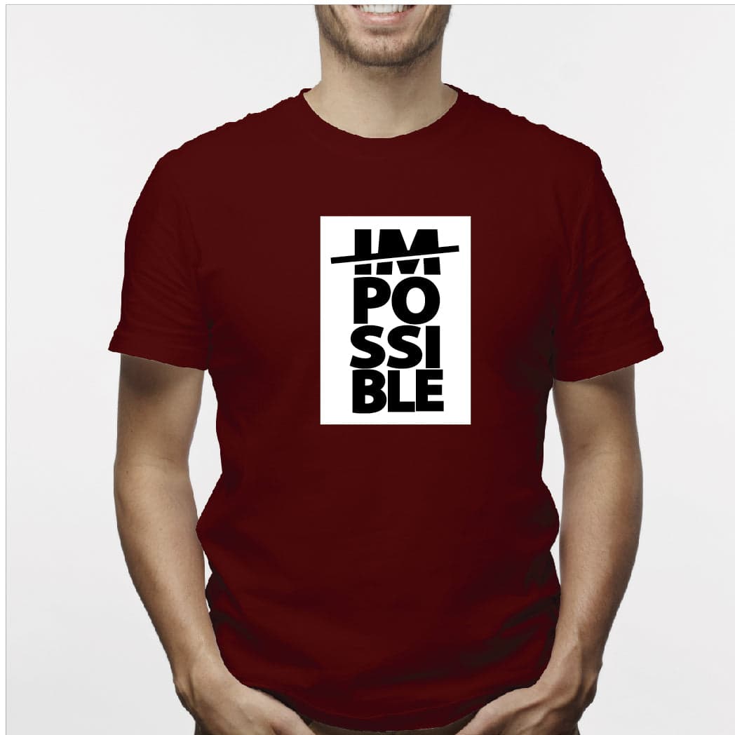 Camisa estampada para hombre tipo T-Shirt Imposible (posible) — foto 6