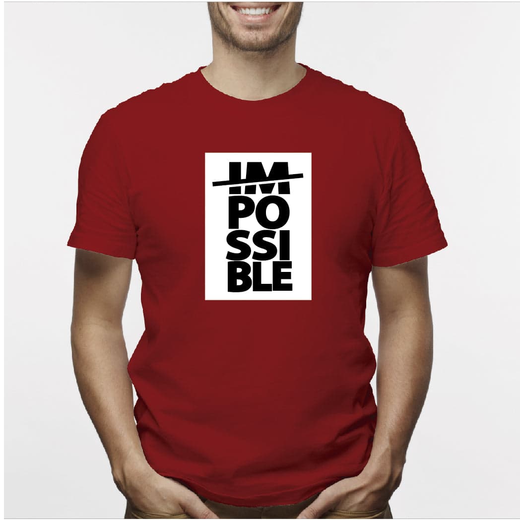 Camisa estampada para hombre tipo T-Shirt Imposible (posible) — foto 1