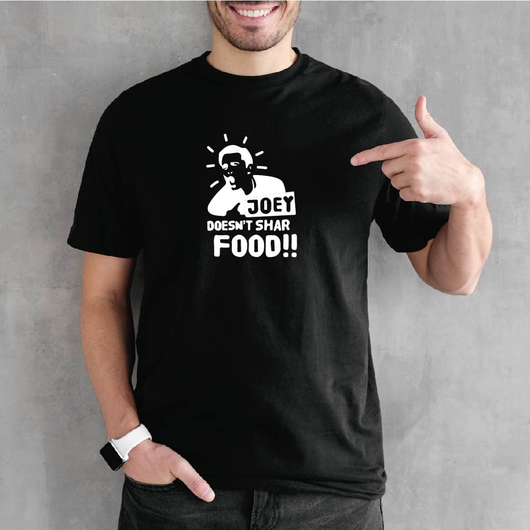 Camisa estampada para hombre  tipo T-shirt JOE DONT SHARE FOOD! — foto 4