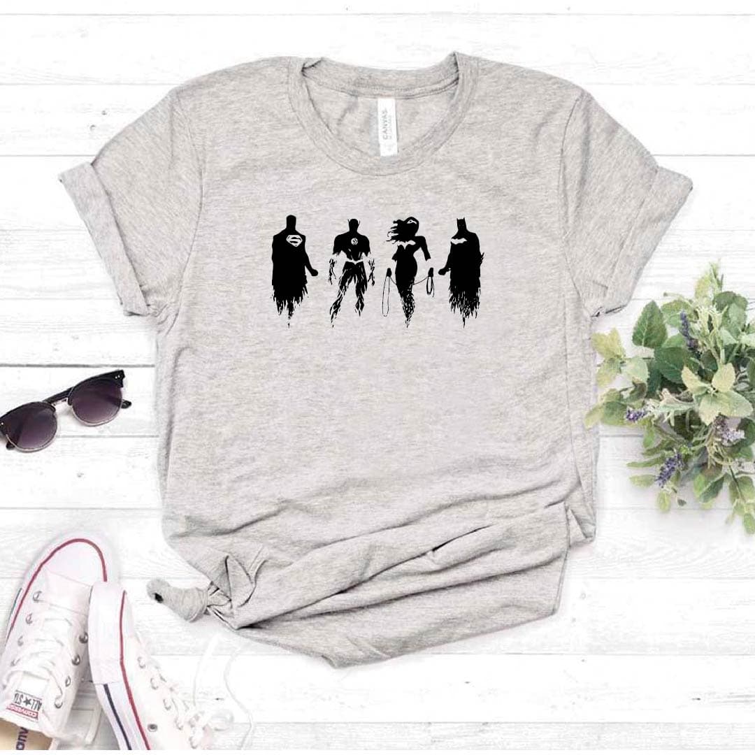 Camisa estampada tipo T- shirt LIGA DE LA JUSTICIA (DAMA) — foto 8