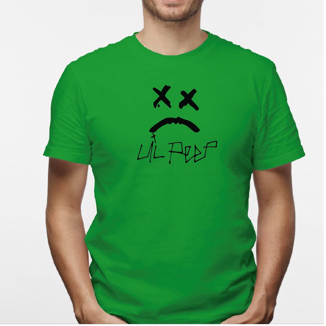 Camisa estampada para hombre  tipo T-shirt lil peep — foto 2