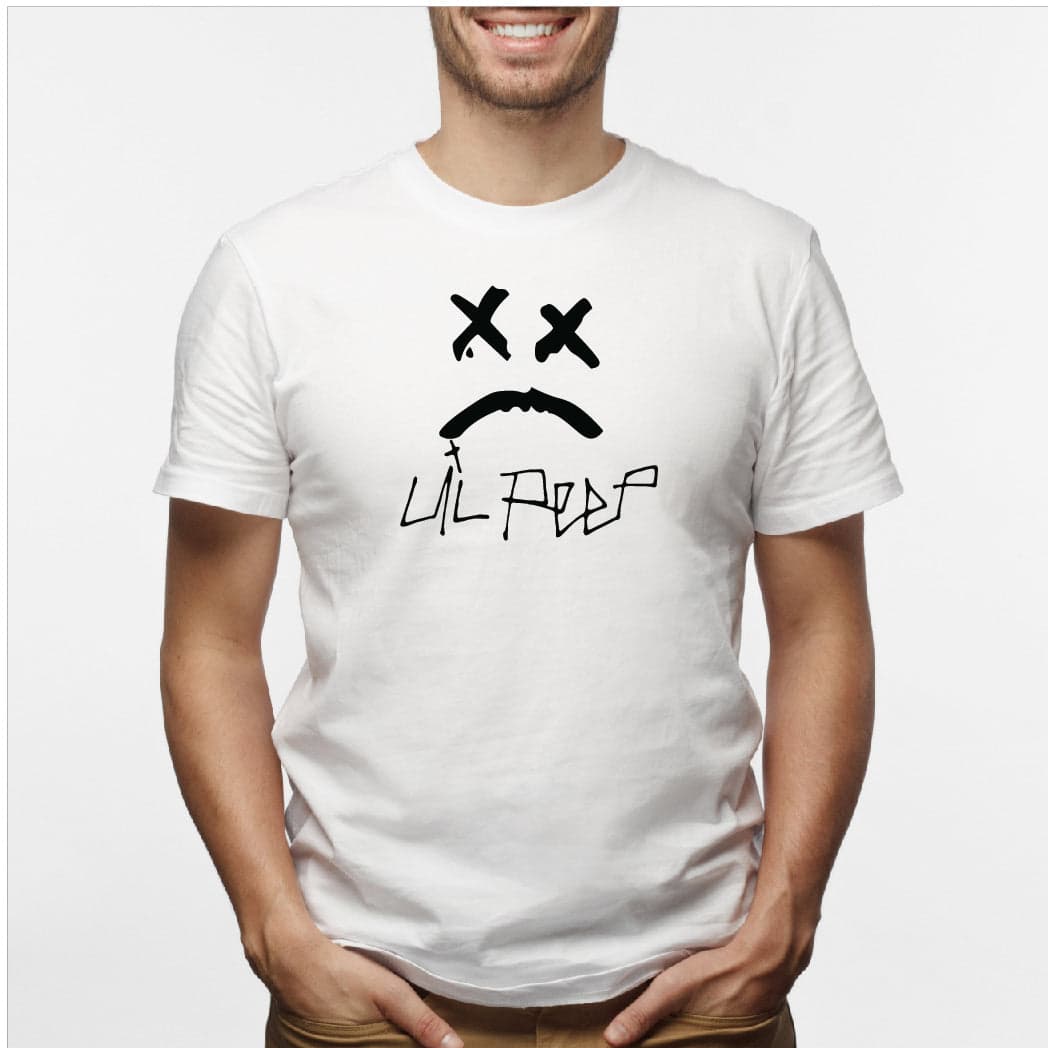 Camisa estampada para hombre  tipo T-shirt lil peep — foto 3