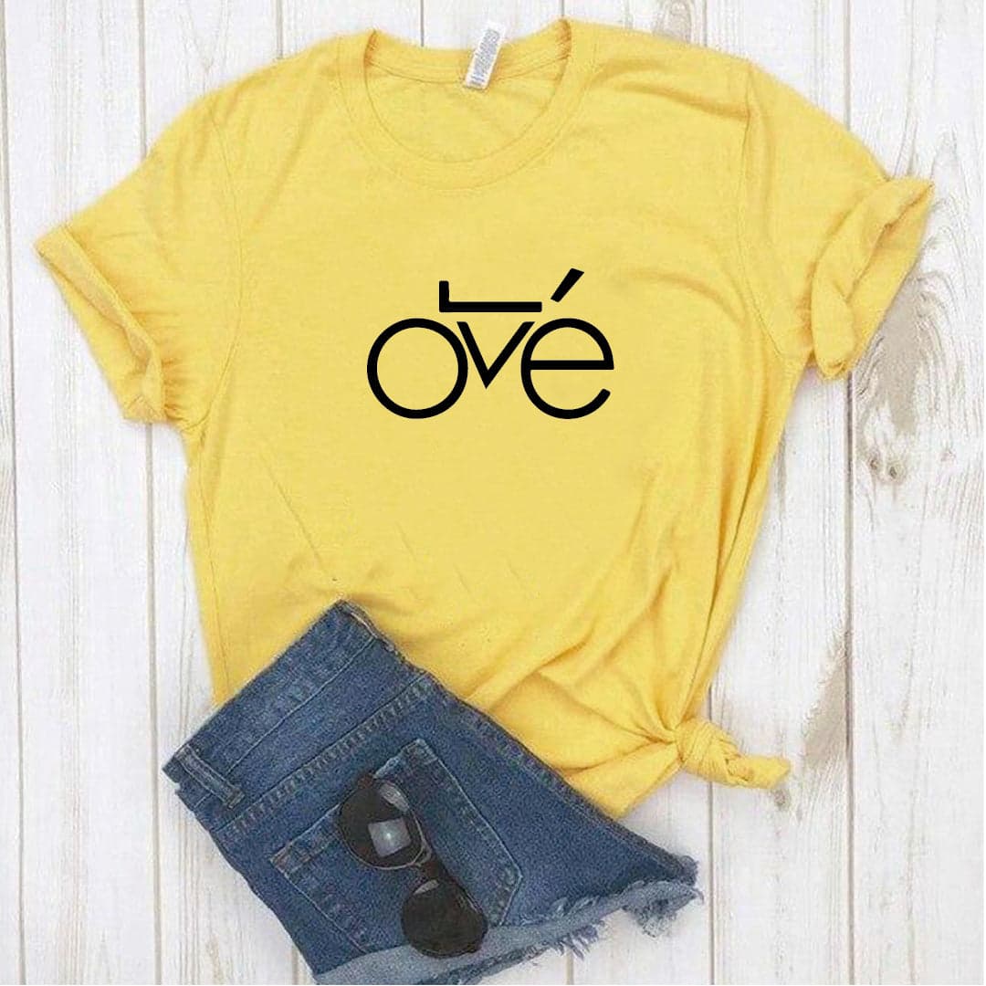 Camisa estampada  tipo T-shirt LOVE BICICLETA 2 — foto 2