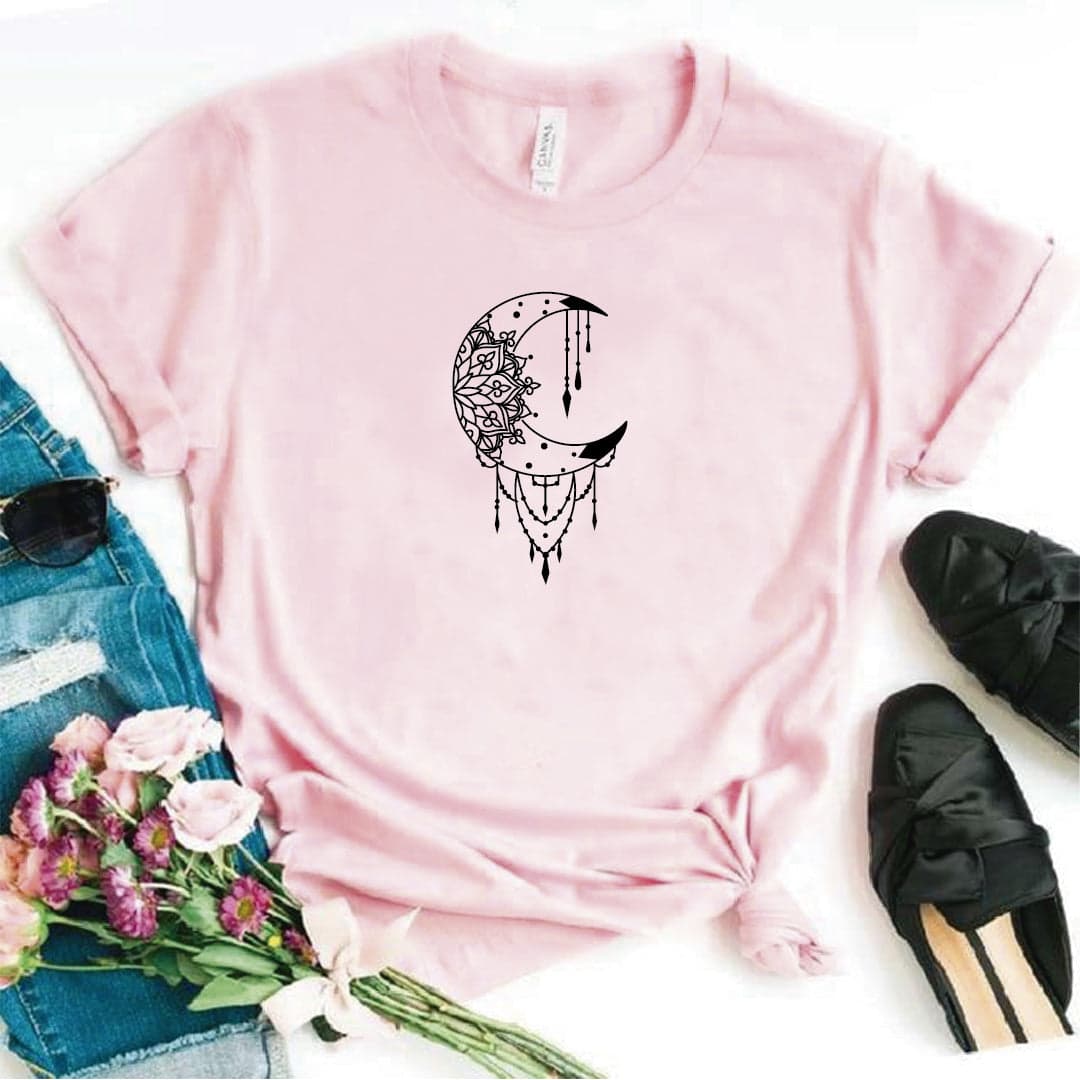 Camisa estampada  tipo T-shirt LUNA MANDALA — foto 7