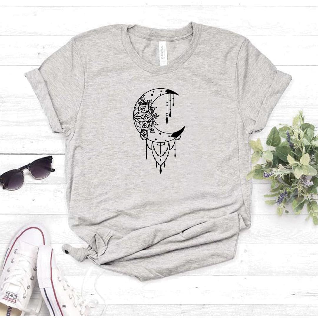 Camisa estampada  tipo T-shirt LUNA MANDALA — foto 8