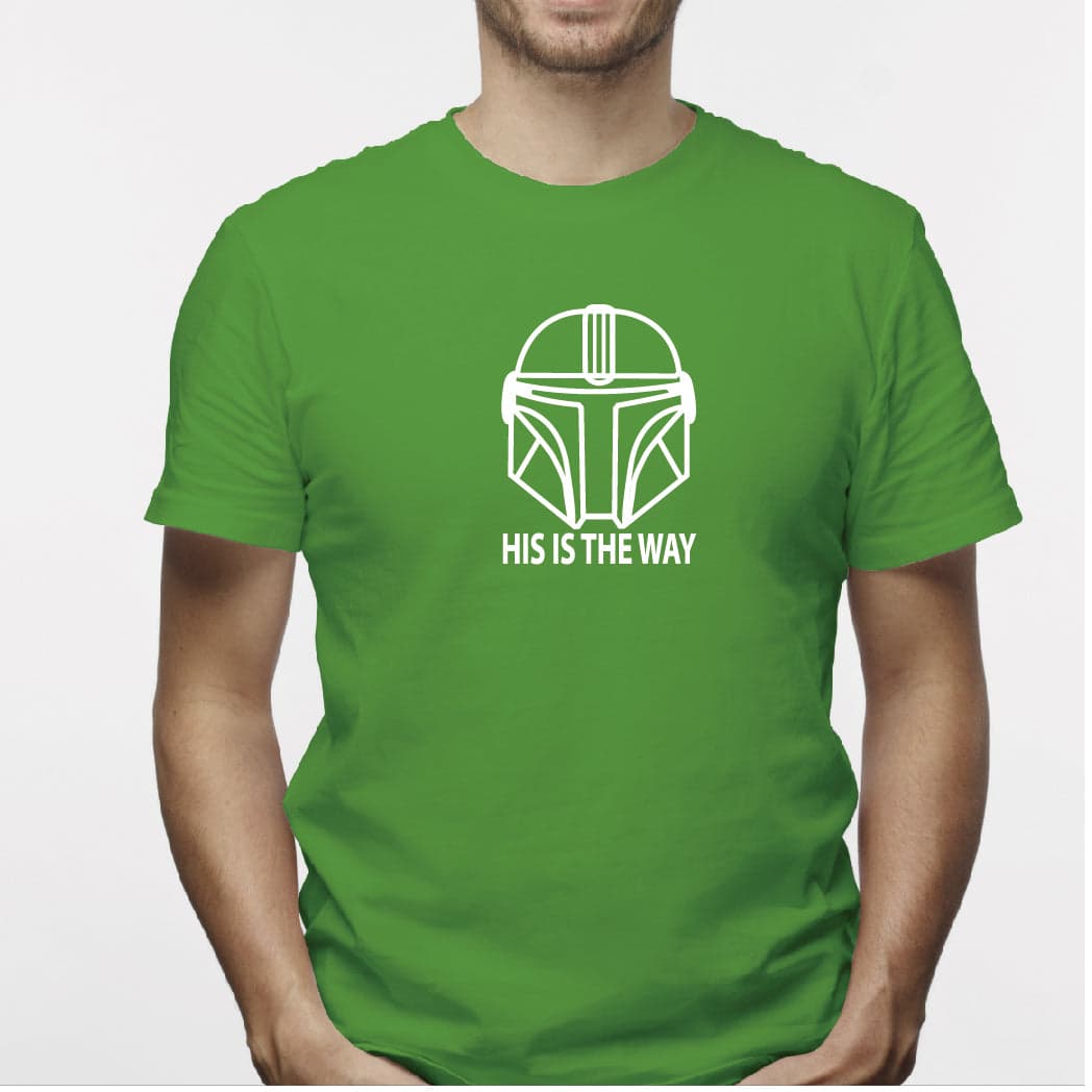 Camisa estampada para hombre  tipo T-shirt Mandalorian — foto 3