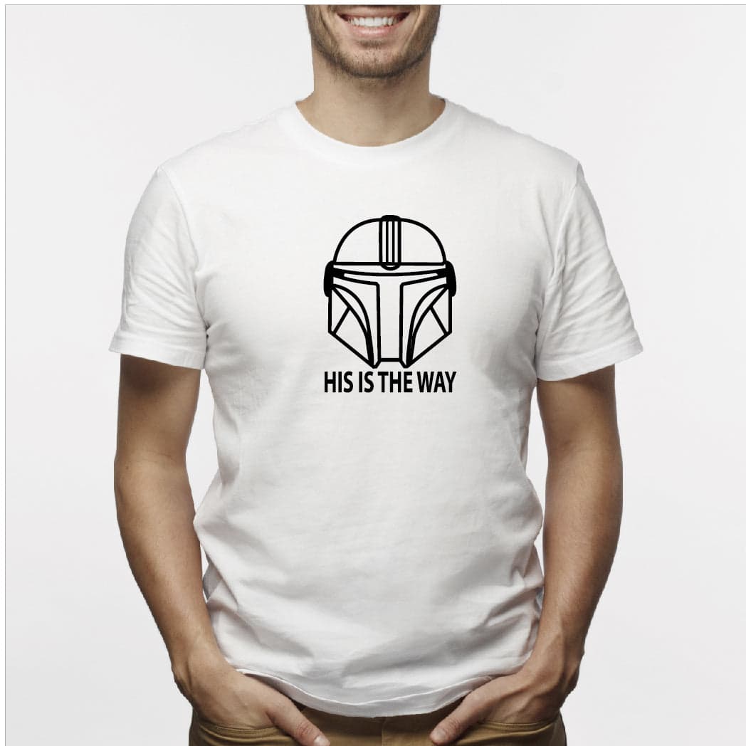 Camisa estampada para hombre  tipo T-shirt Mandalorian — foto 4