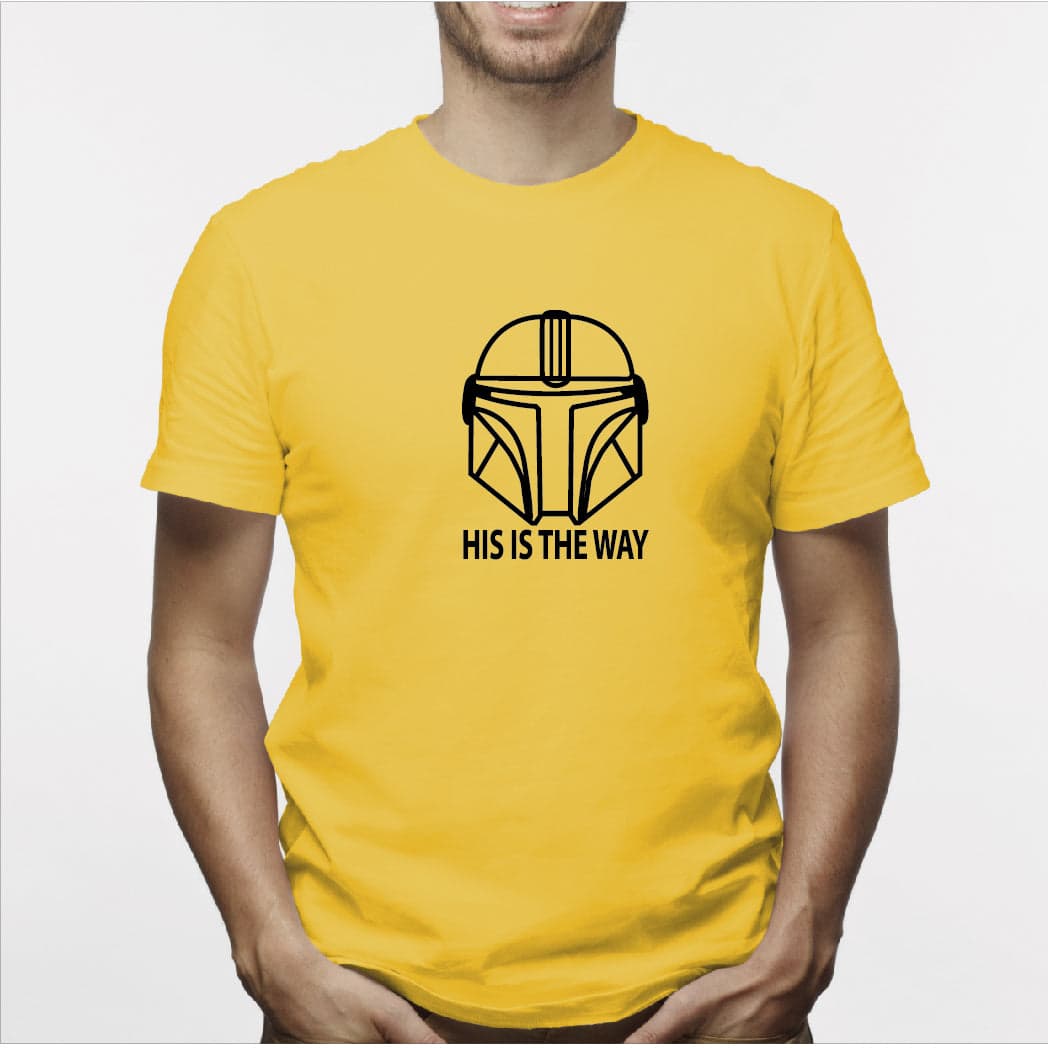 Camisa estampada para hombre  tipo T-shirt Mandalorian — foto 5