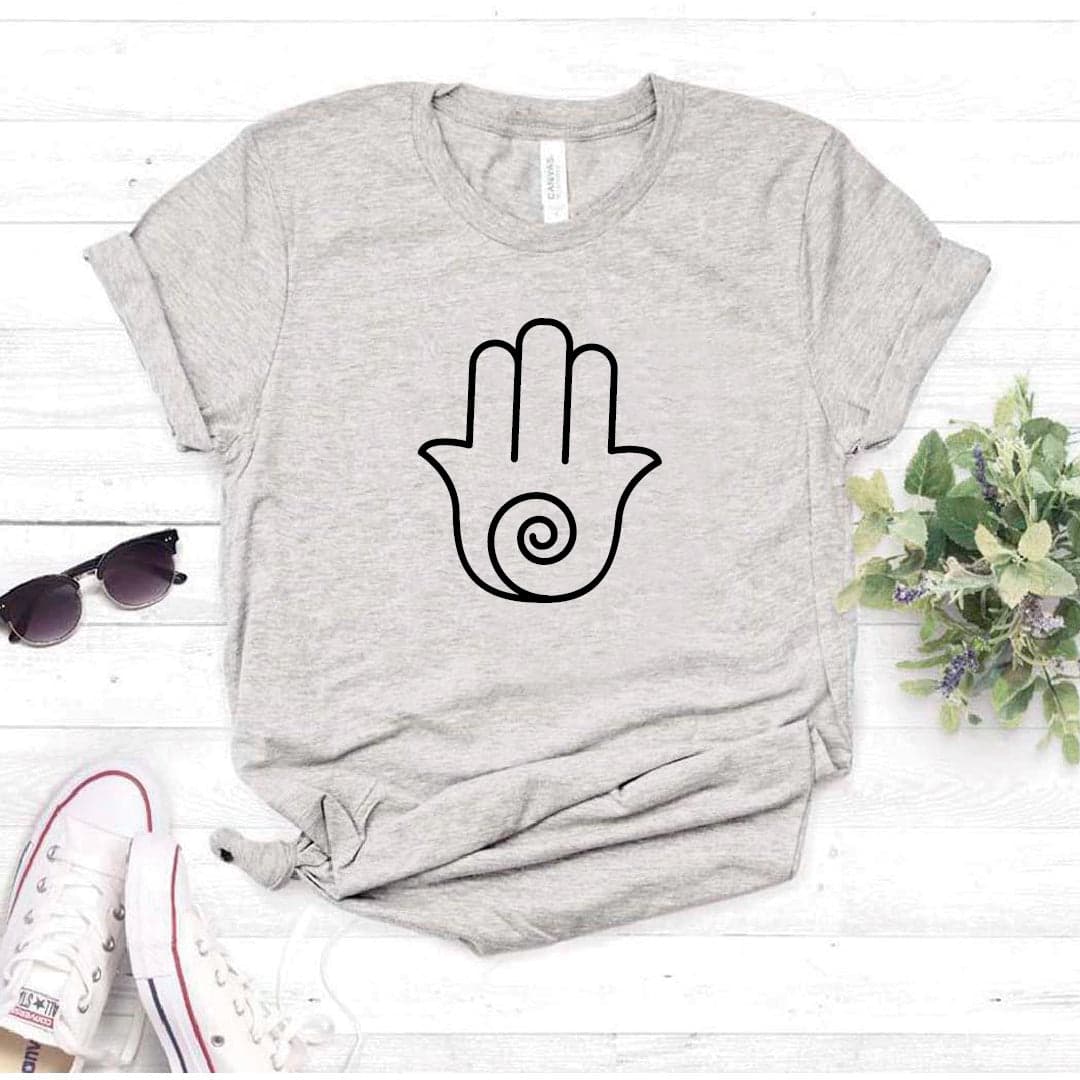 Camisa estampada tipo T- shirt Mano Espiral (Zen) — foto 8