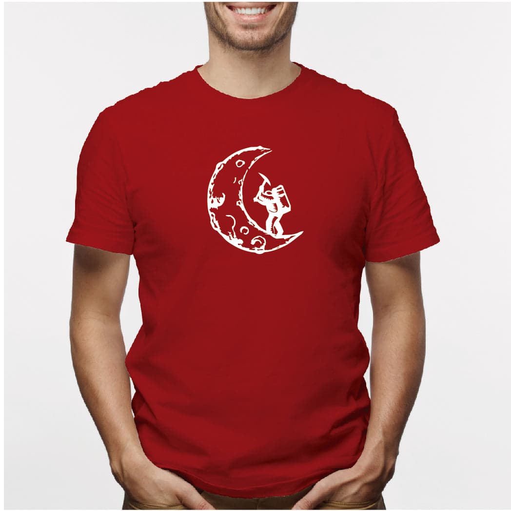 Camisa estampada para hombre  tipo T-shirt Minero Lunar — foto 2