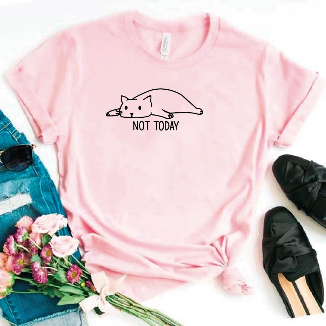 Camiseta estampada T-shirt Gatito Not Today — foto 8