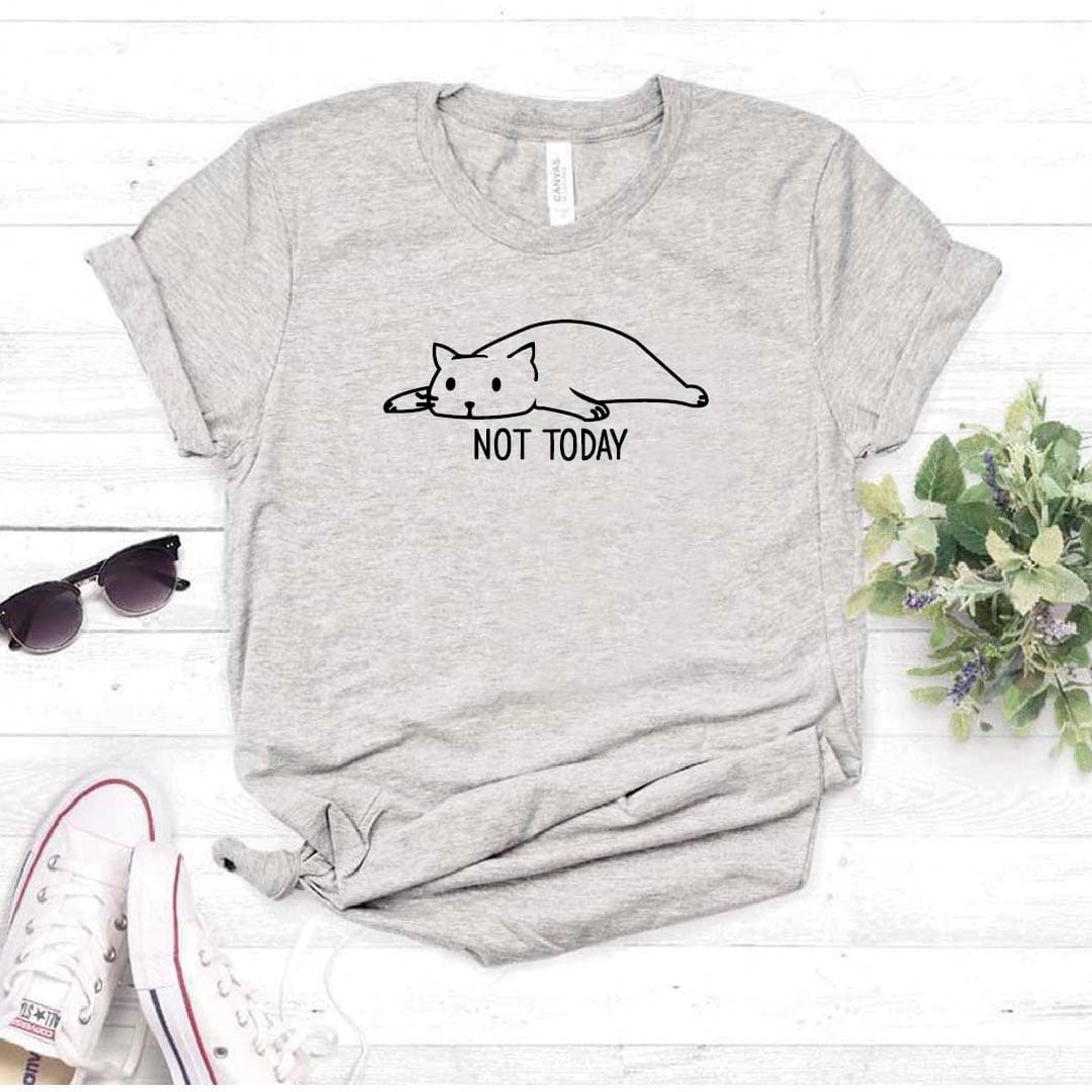 Camiseta estampada T-shirt Gatito Not Today — foto 1