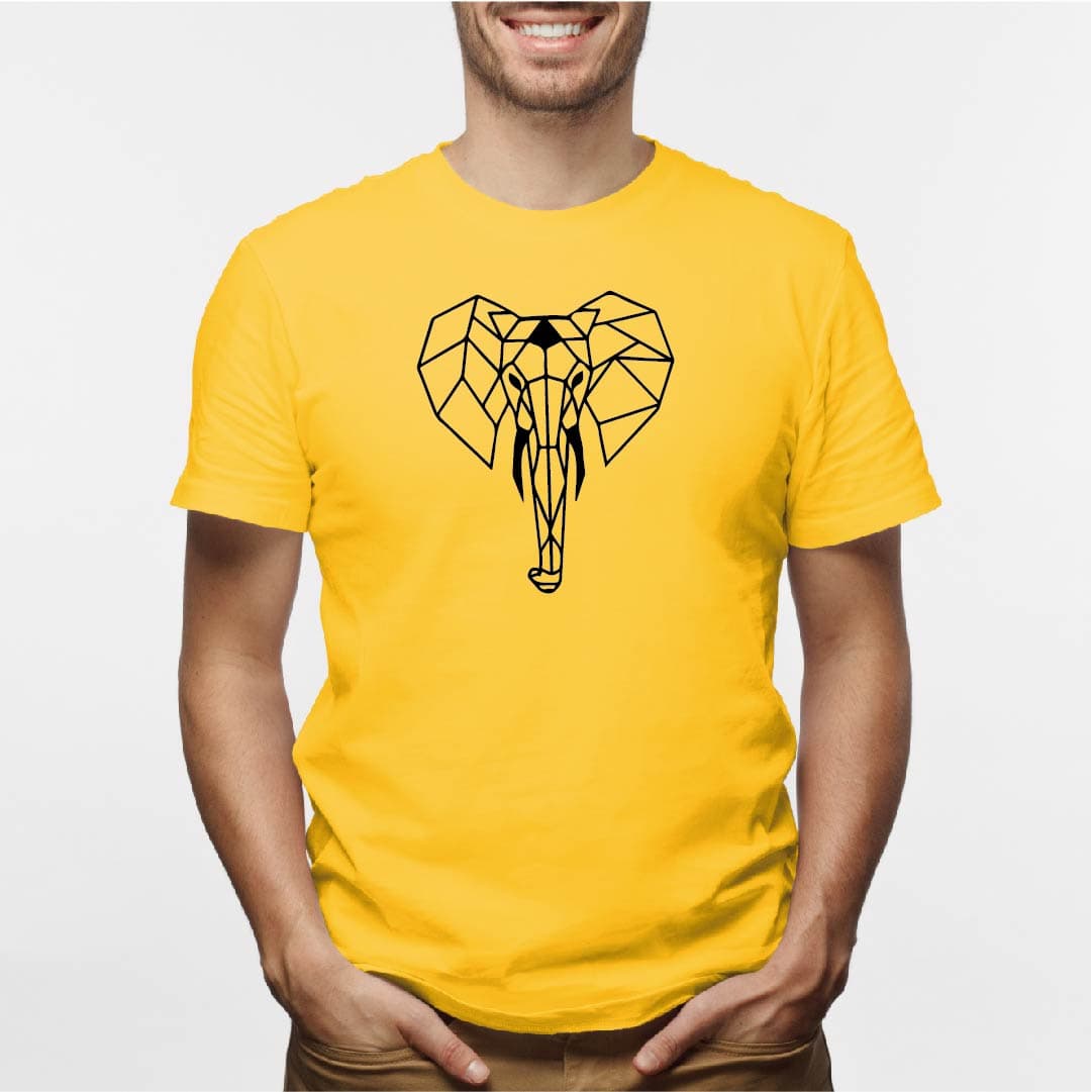 Camisa estampada tipo T- shirt Elefante (geométrico) Hombre — foto 7
