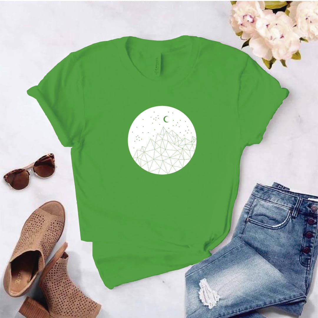 Camisa estampada  tipo T-shirt MONTAÑA GEOMETRICA — foto 5
