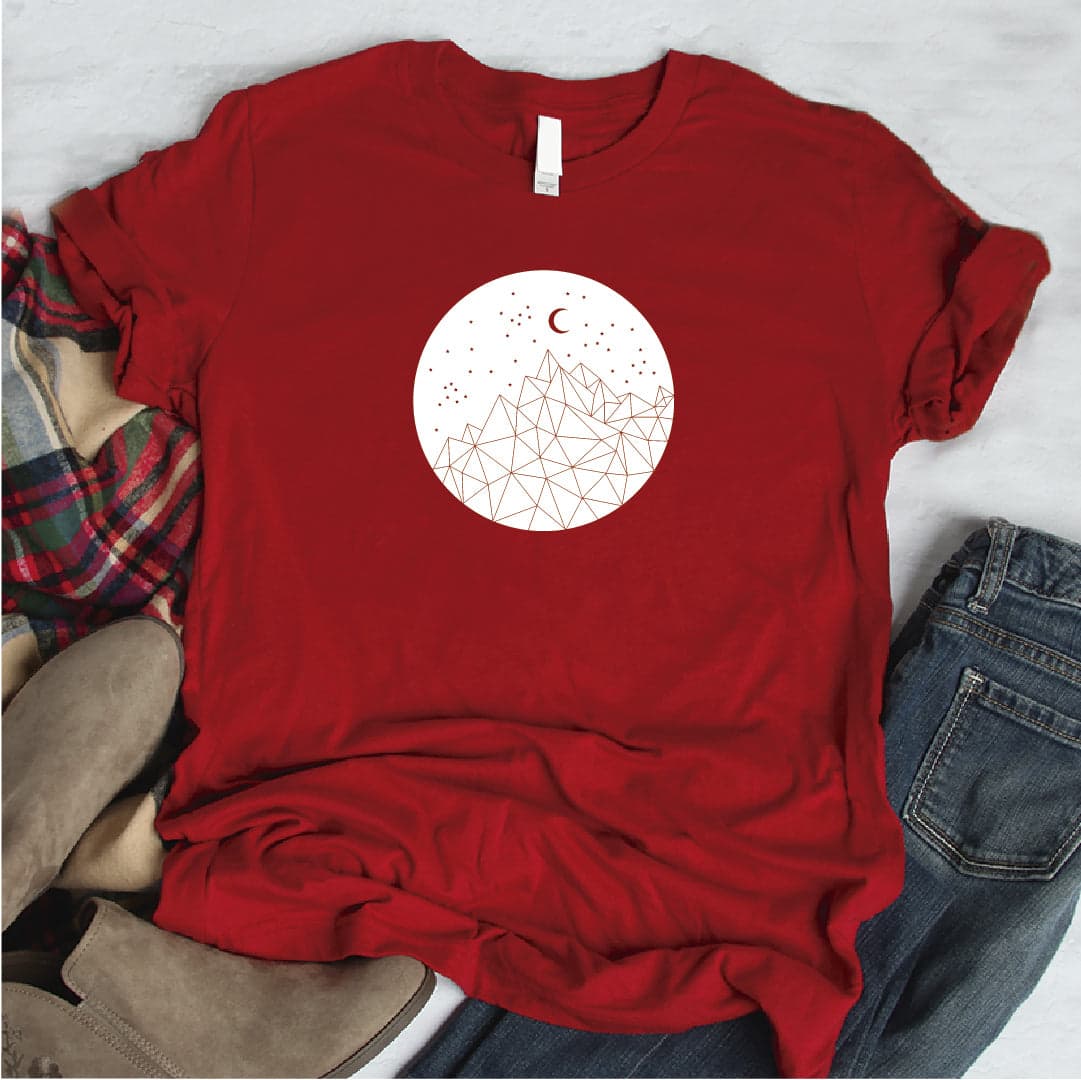 Camisa estampada  tipo T-shirt MONTAÑA GEOMETRICA — foto 6
