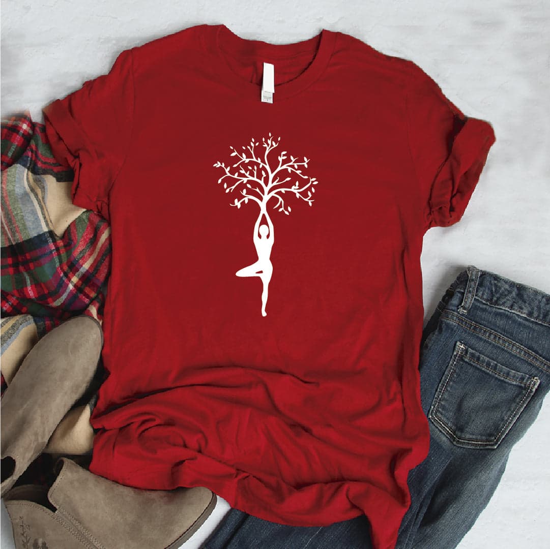 Camisa estampada  tipo T-shirt  MUJER ARBOL — foto 5