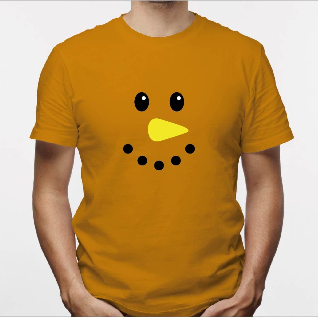 Camisa estampada para hombre  tipo T-shirt (NAVIDAD) muñeco de nieve — foto 4
