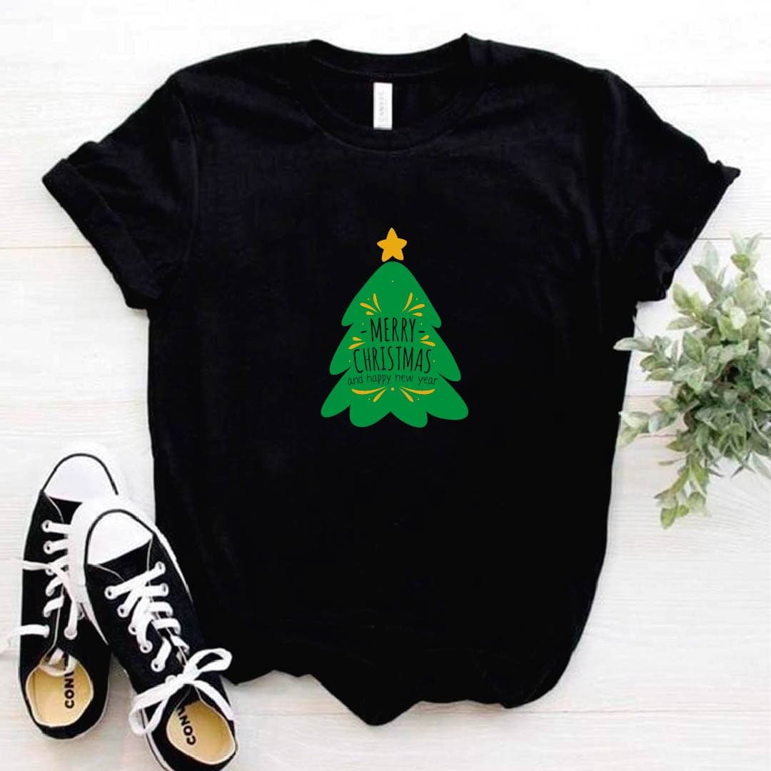 Camisa estampada  tipo T-shirt (navidad) arbolito — foto 8