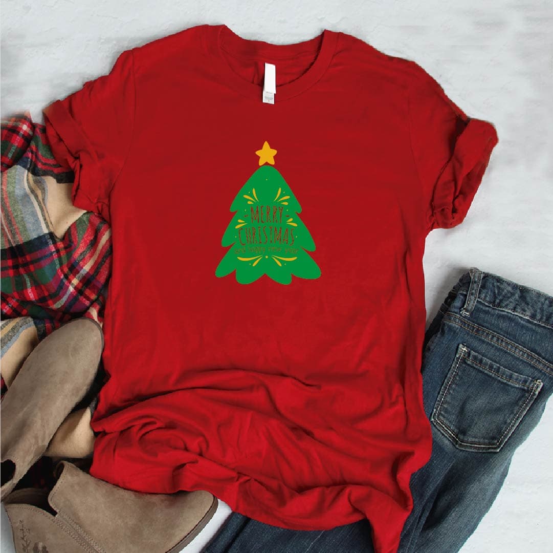 Camisa estampada  tipo T-shirt (navidad) arbolito — foto 3