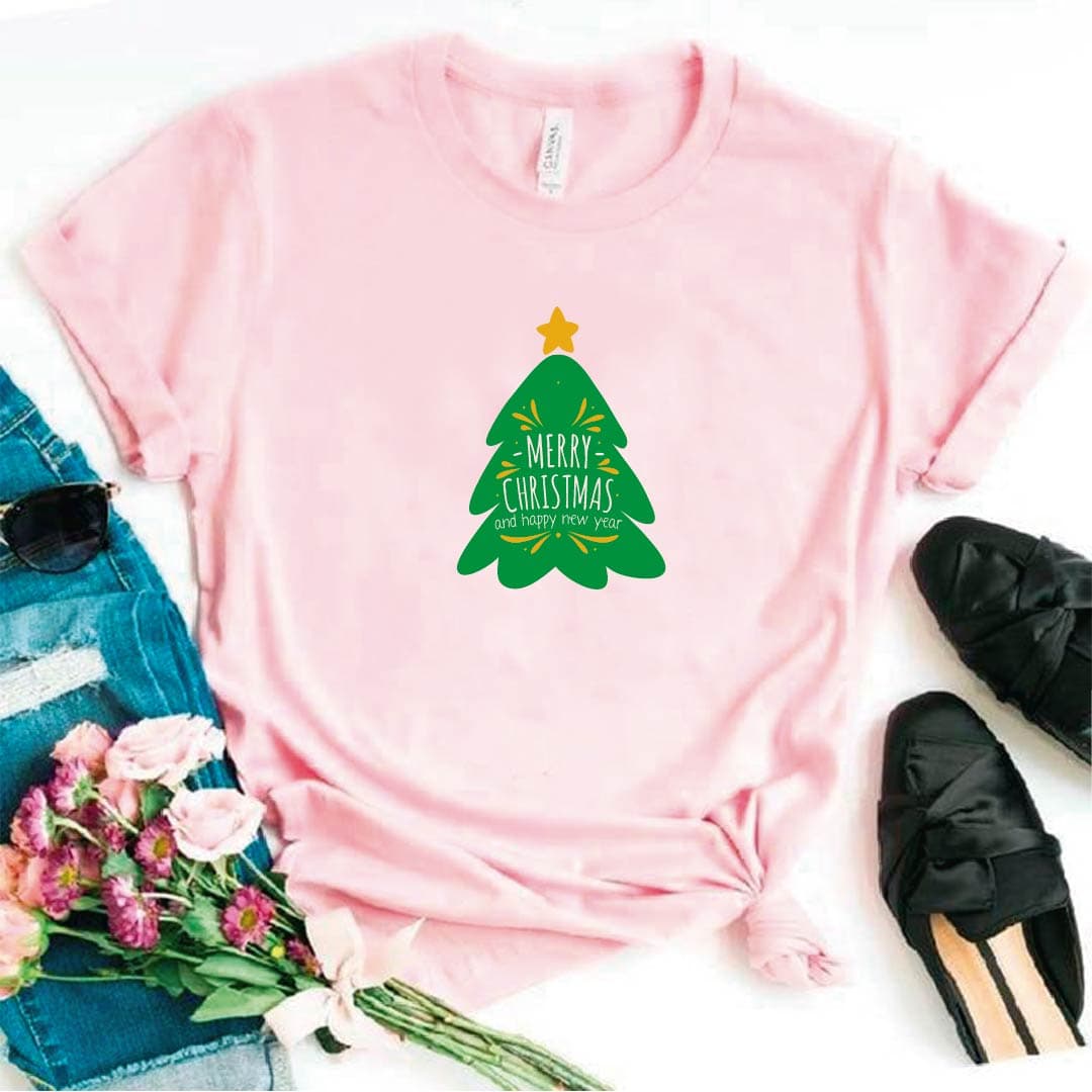 Camisa estampada  tipo T-shirt (navidad) arbolito — foto 4