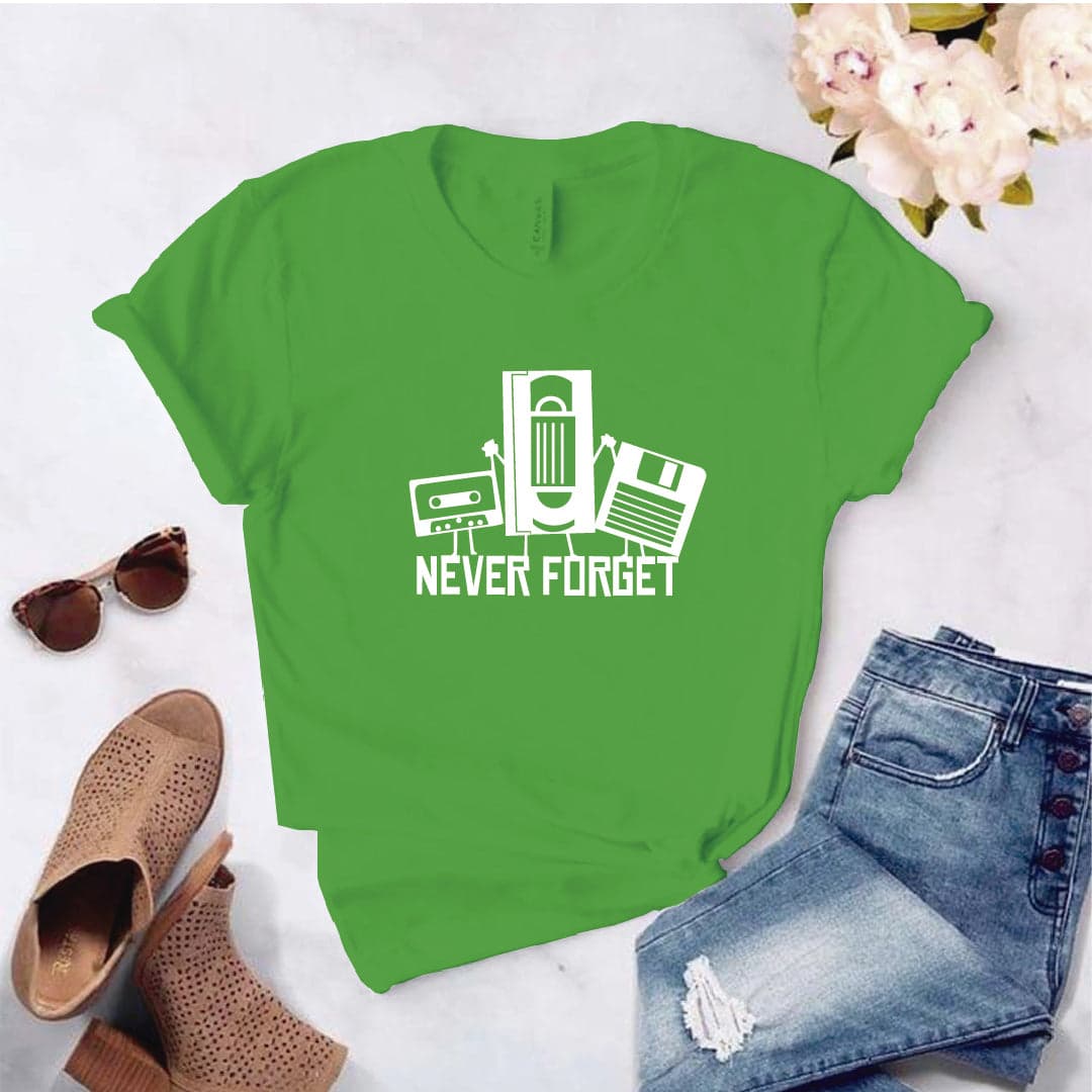 Camisa estampada  tipo T-shirt NEVER FORGET — foto 5