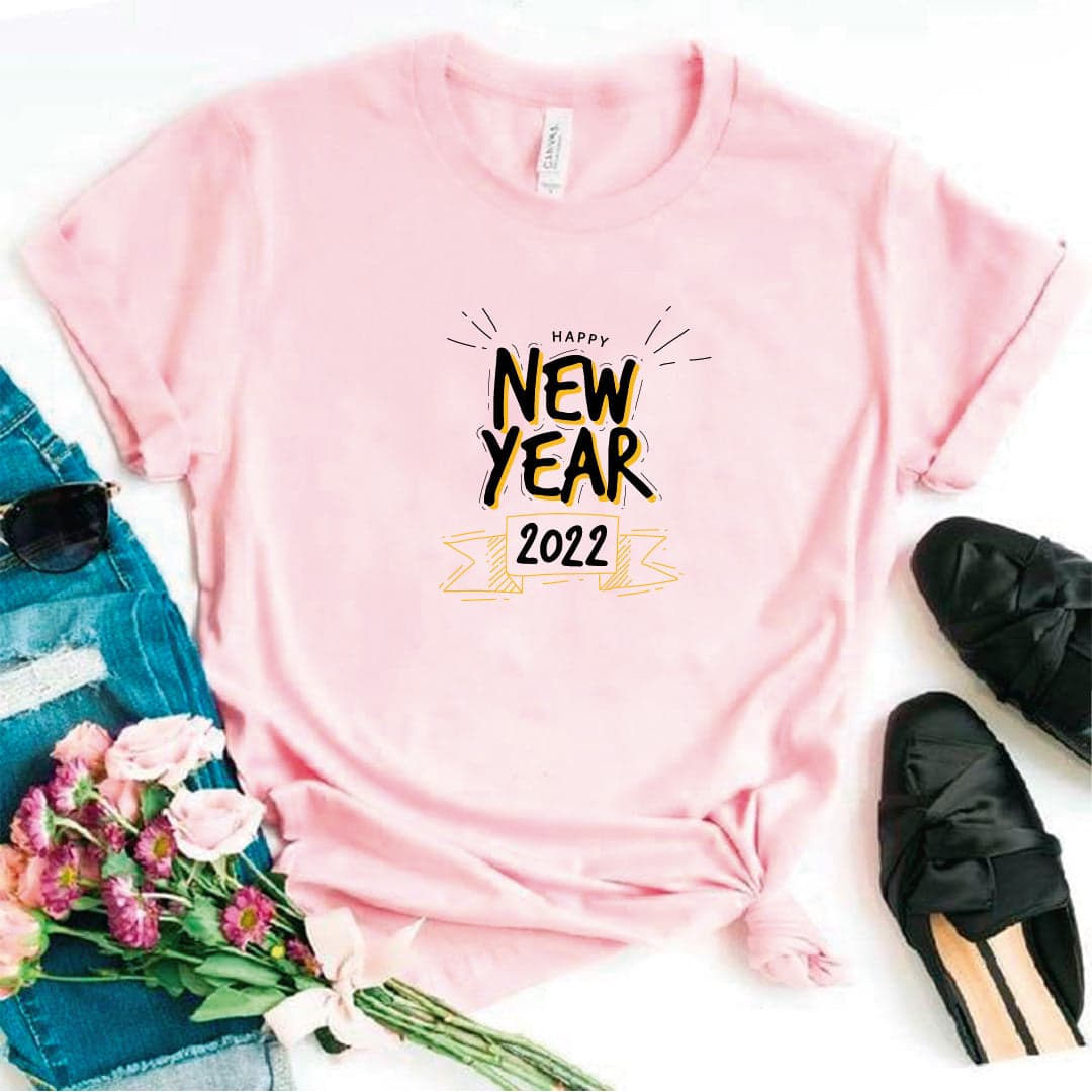 Camisa estampada  tipo T-shirt (navidad) new year 2022 — foto 1