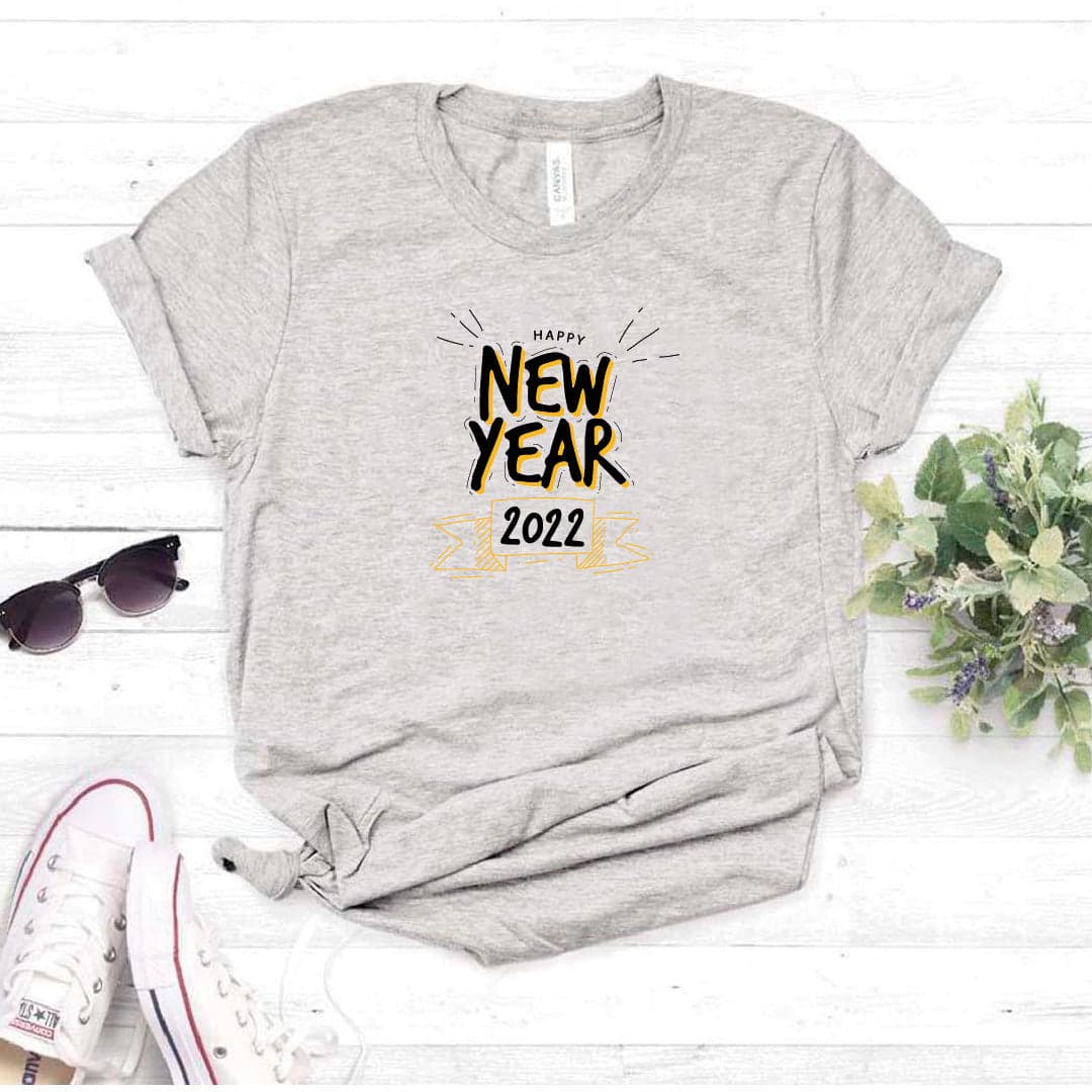 Camisa estampada  tipo T-shirt (navidad) new year 2022 — foto 2