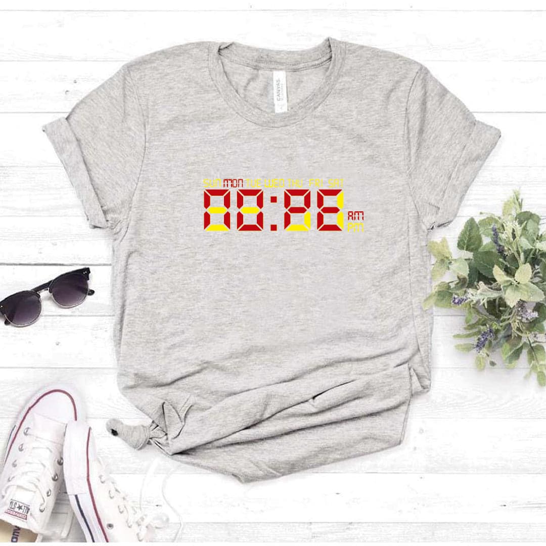 Camisa estampada  tipo T-shirt  NOPE RELOJ — foto 8