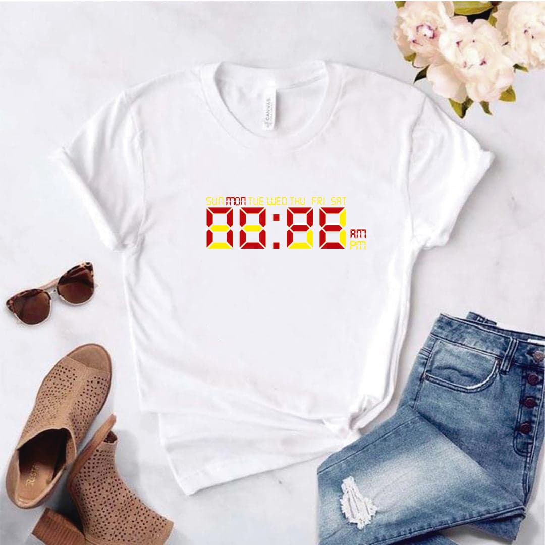 Camisa estampada  tipo T-shirt  NOPE RELOJ — foto 1