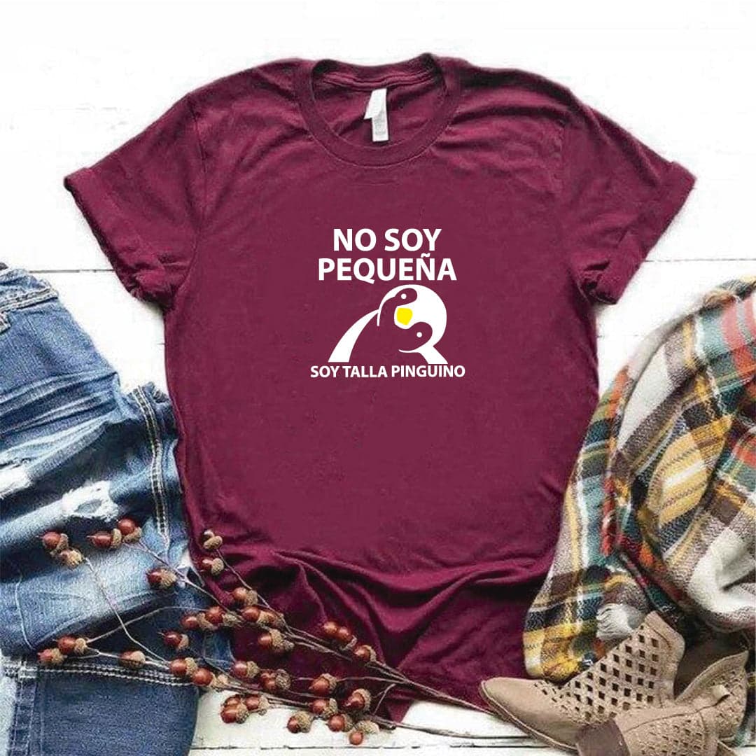 Camisa estampada  tipo T-shirt  NO SOY PEQUEÑA — foto 3