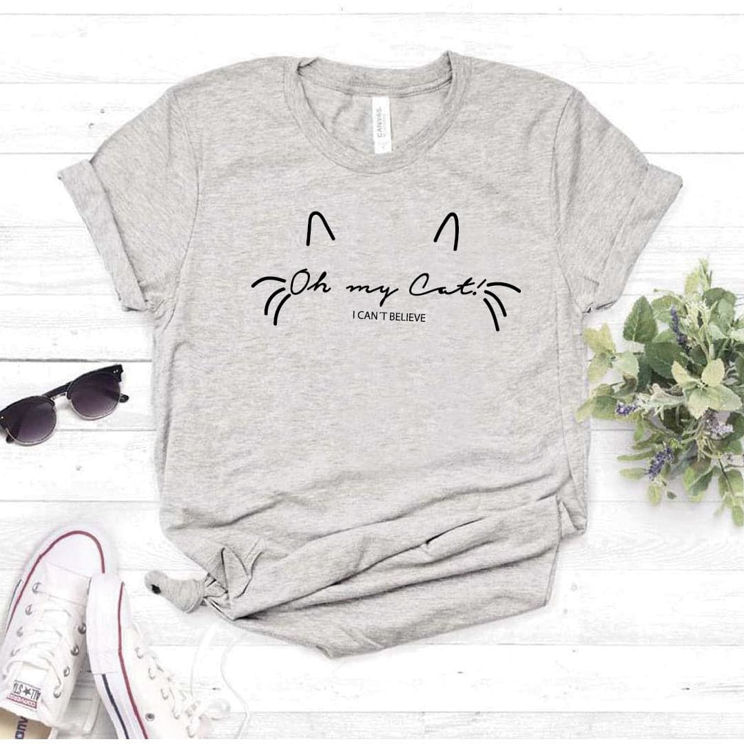 Camisa estampada  tipo T-shirt OH MY CAT — foto 7