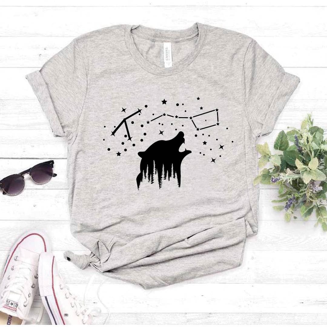 Camisa estampada tipo T-shirt Constelación Osa mayor y Osa menor — foto 4